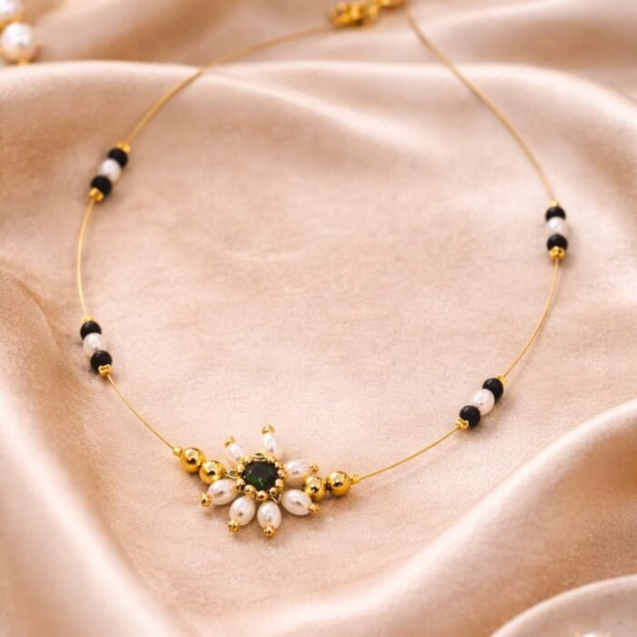 Rajsi Pearl Nath Mangalsutra Necklace